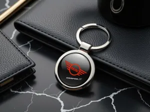 Mini Cooper Custom Key Rings Logo Durable Metal Build